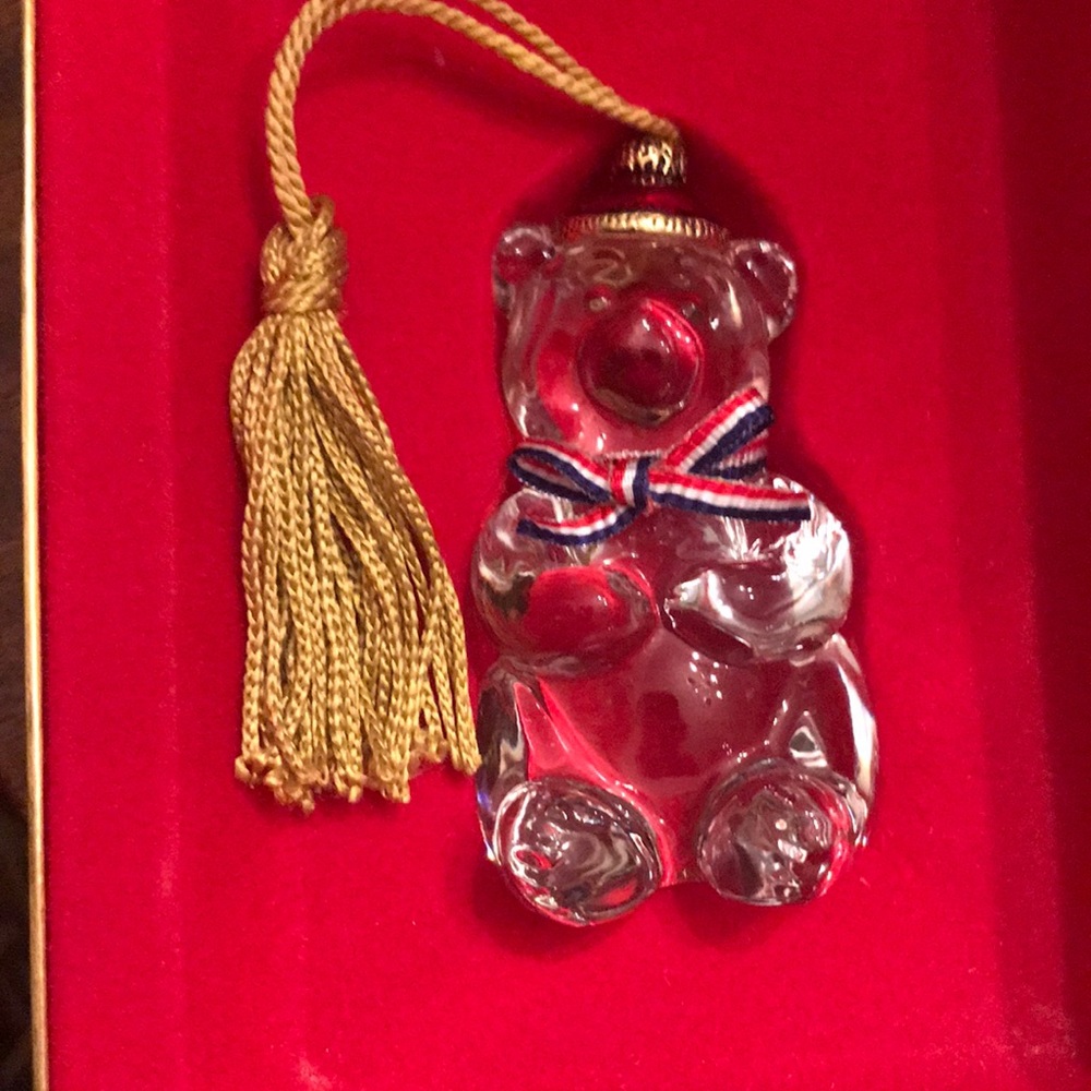 Gotham Teddy’s 100th Anniversary Crystal Ornament